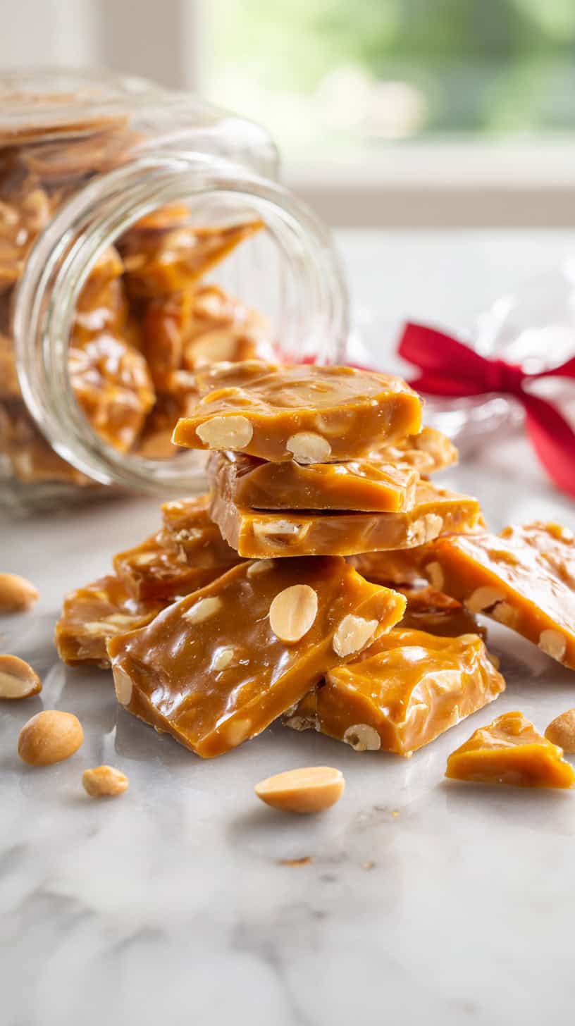 Old-Fashioned Peanut Brittle Holiday Treat - Image 1