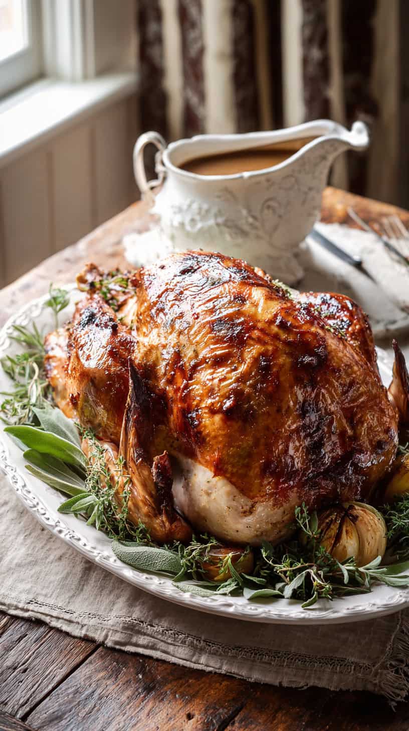 Old-Fashioned Roast Turkey with Gravy - Image 2