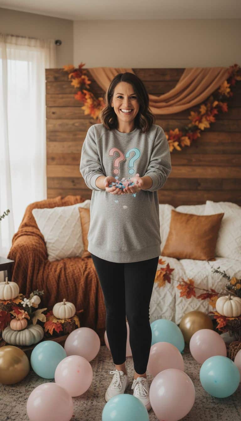 Pink or Blue Gender Reveal Sweatshirt