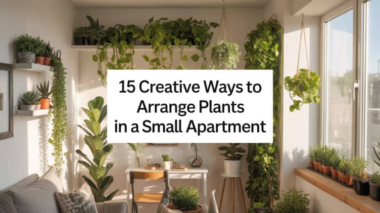 15 Creative Ways to Arrange Plants in a Small Apartment