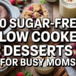 30 Sugar-Free Slow Cooker Desserts for Busy Moms