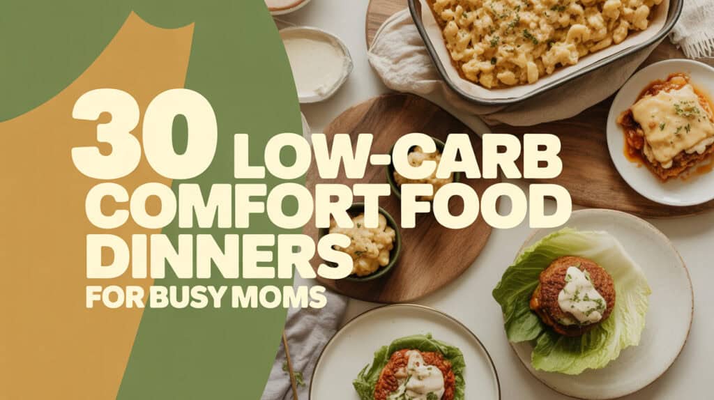 30 Low-Carb Comfort Food Dinners for Busy Moms
