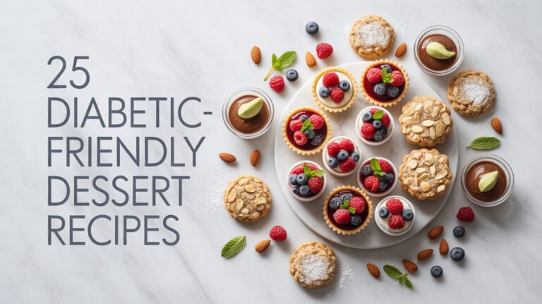 25 Diabetic-Friendly Dessert Recipes for Busy Moms