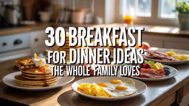 30 Breakfast for Dinner Ideas the Whole Family Loves