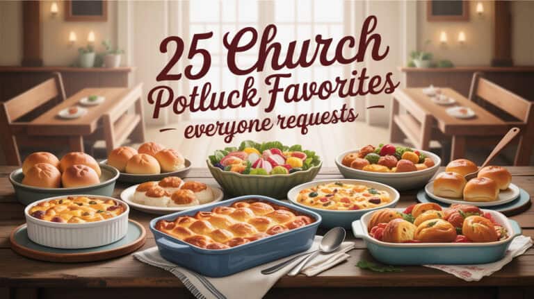 25 Church Potluck Favorites Everyone Requests
