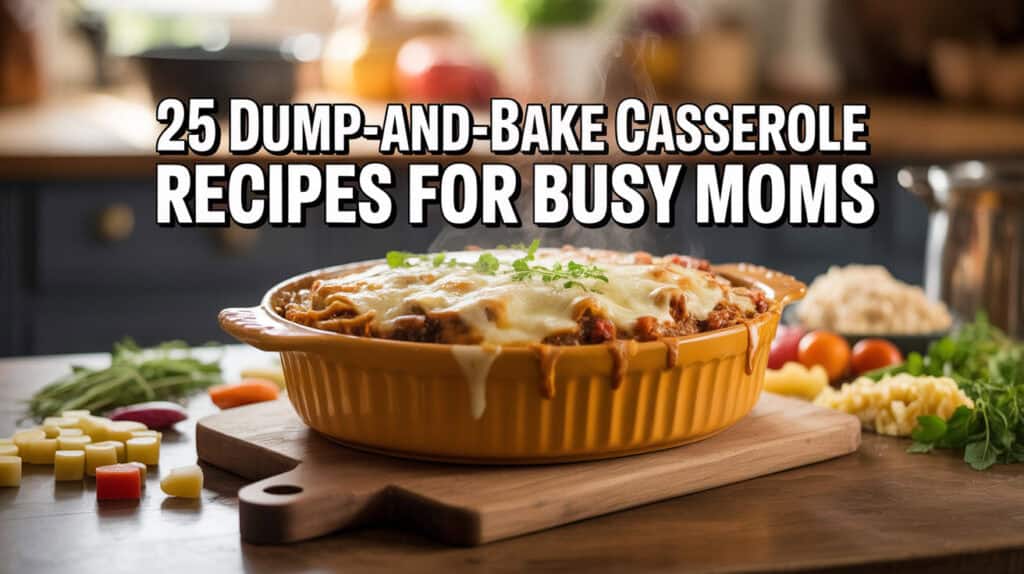25 Dump-and-Bake Casserole Recipes for Busy Moms