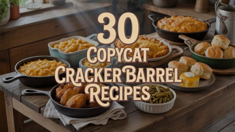 30 Copycat Cracker Barrel Recipes for Busy Moms