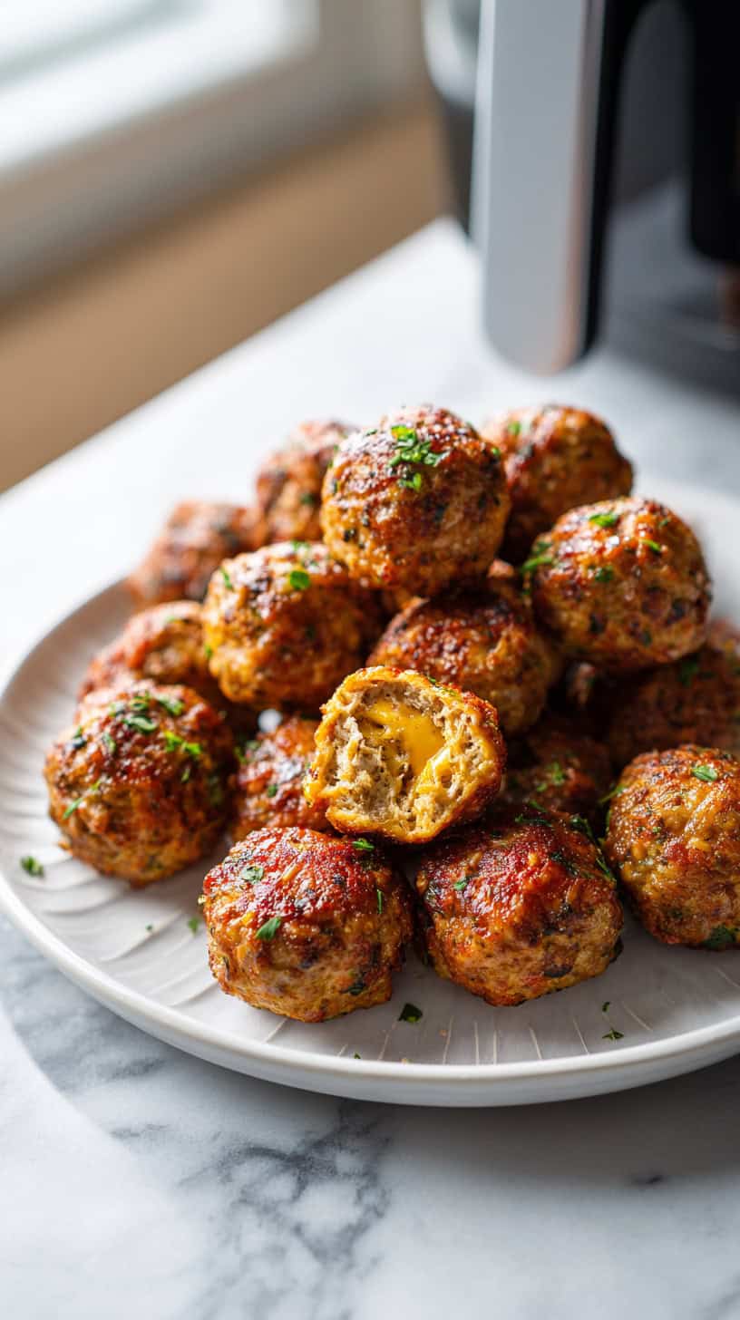 Air Fryer Meatballs