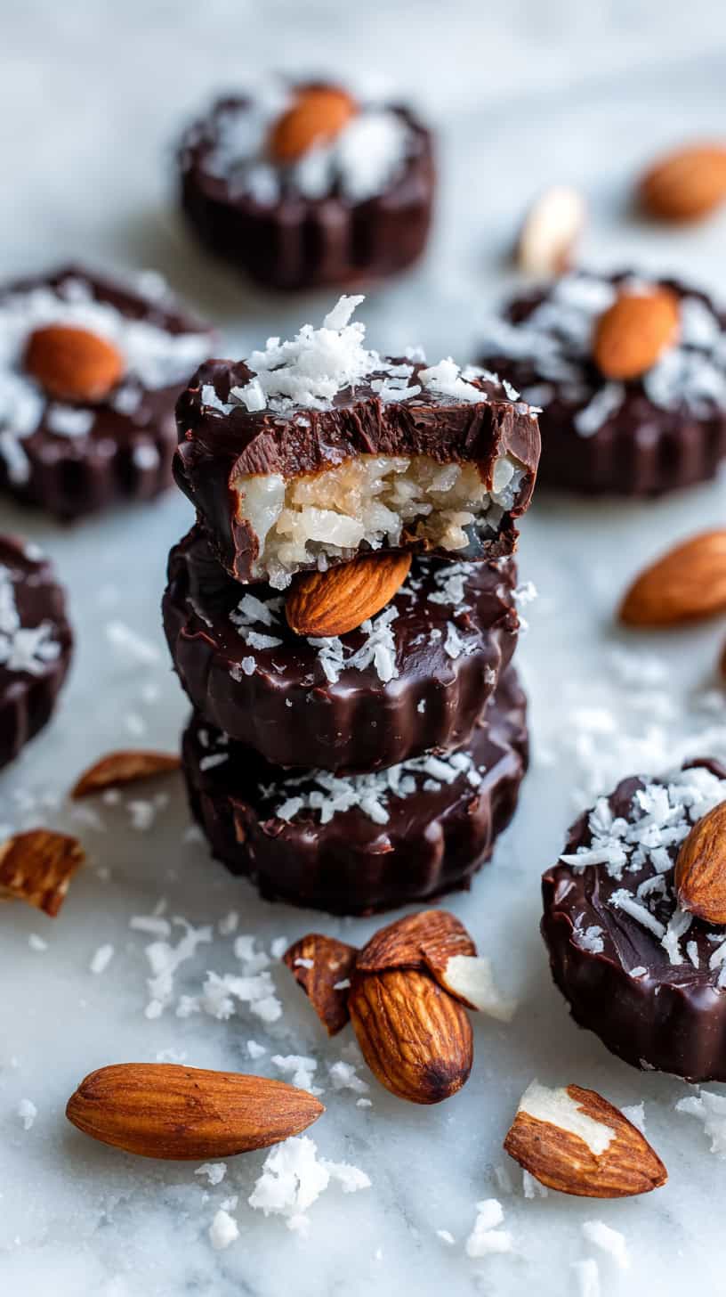30 Sugar-Free Slow Cooker Desserts for Busy Moms 75 Almond Joy Bites