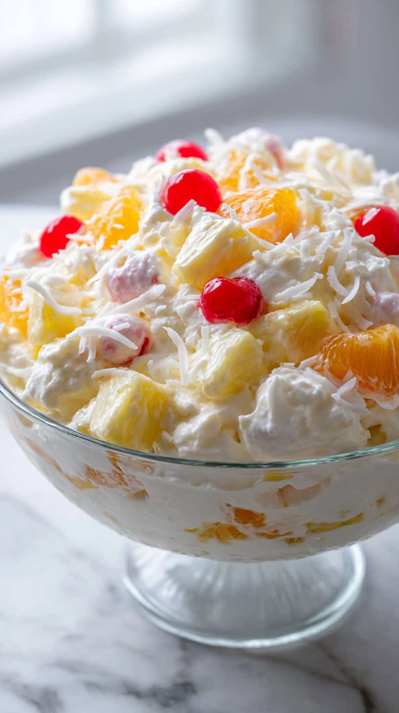 25 Church Potluck Favorites Everyone Requests 74 Ambrosia Fruit Salad
