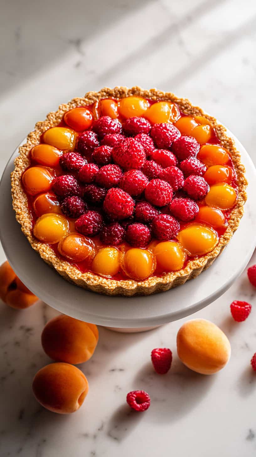 25 Diabetic-Friendly Dessert Recipes for Busy Moms 57 Apricot Raspberry Tart