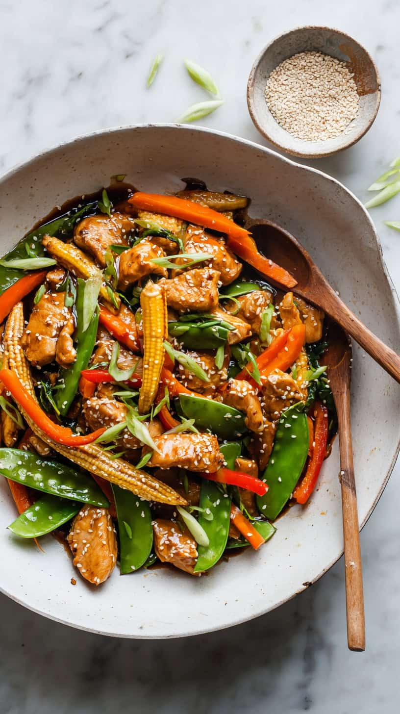 25 Rotisserie Chicken Dinner Ideas for Busy Moms 74 Asian Chicken Stir-Fry