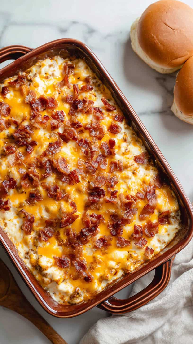 Bacon Cheeseburger Casserole