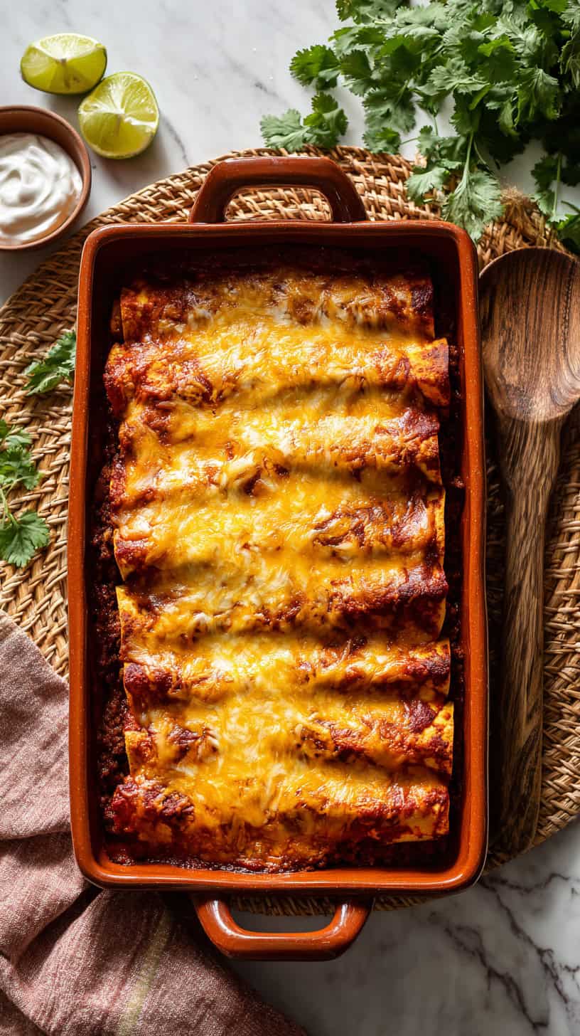 Beef Enchilada Casserole