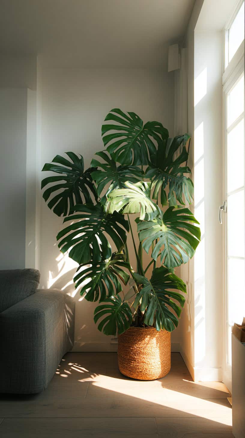 15 Creative Ways to Arrange Plants in a Small Apartment 80 Bold Jungle Monstera
