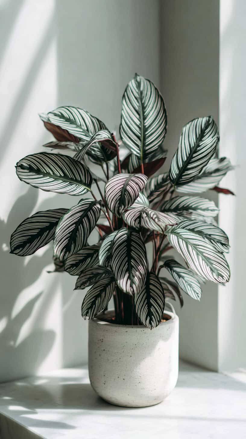 20 Hard-to-Kill Low-Light Plants for Busy Moms 106 Calathea Stella