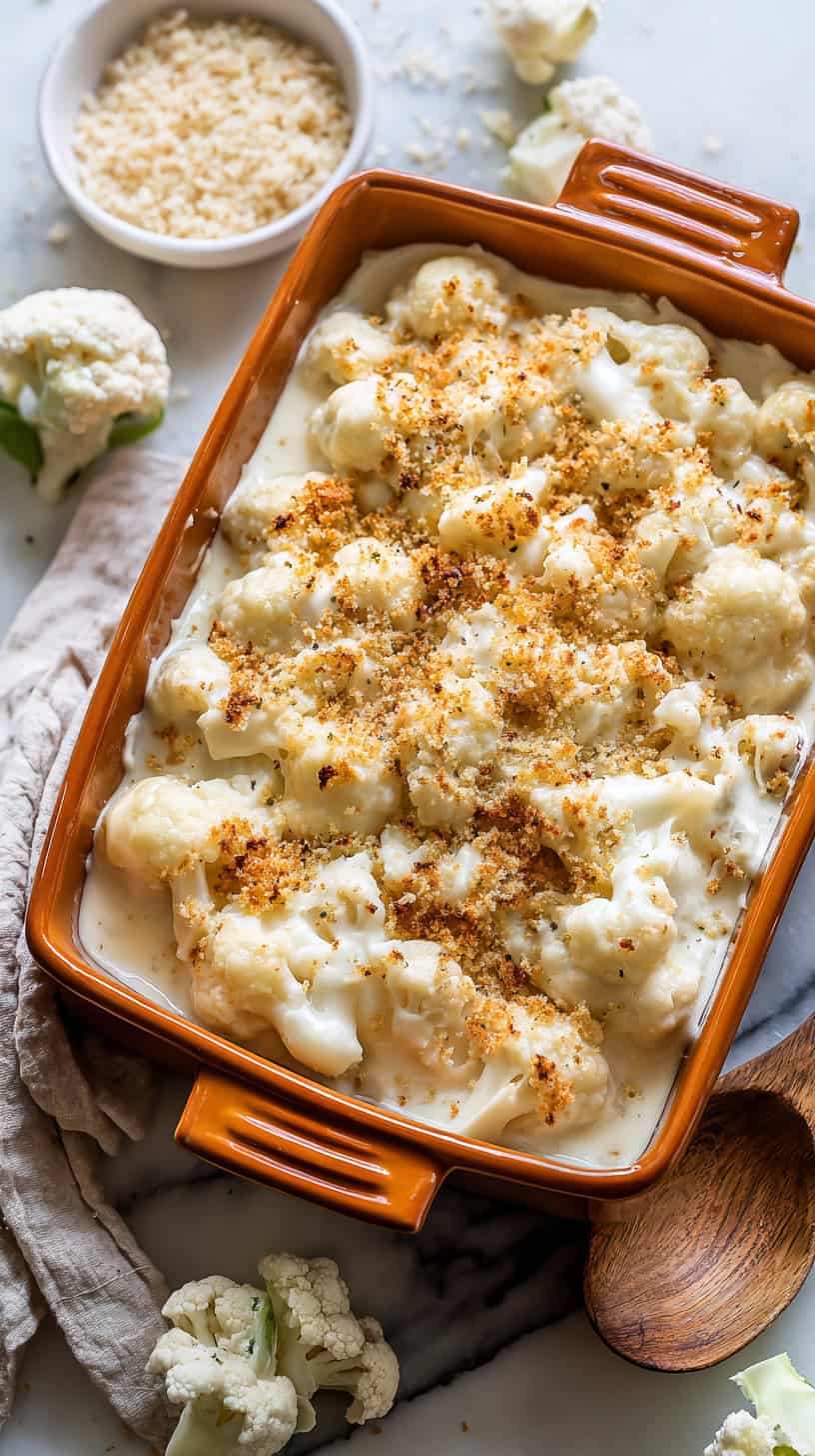 Cauliflower Cheese Casserole
