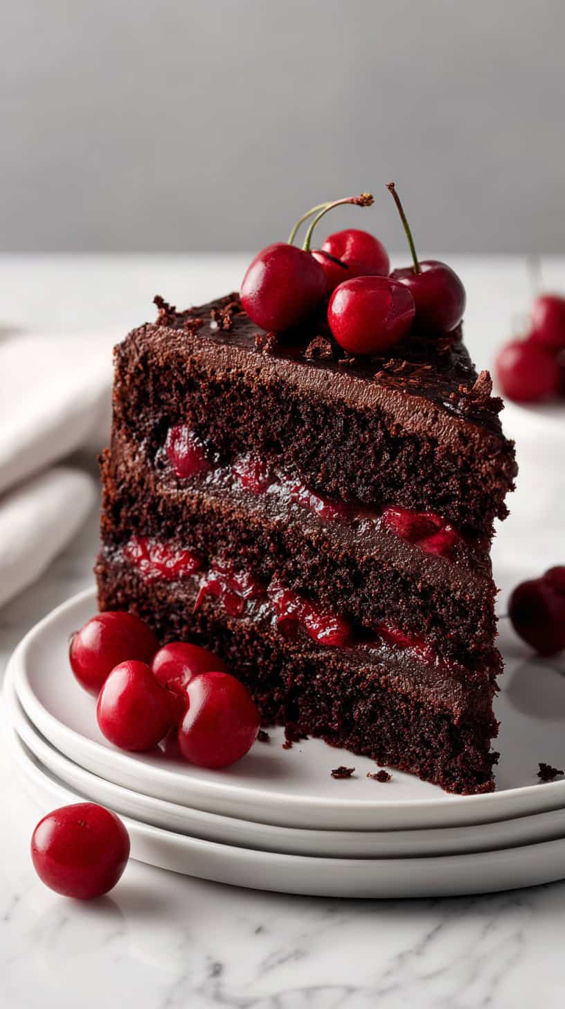 30 Sugar-Free Slow Cooker Desserts for Busy Moms 76 Cherry Chocolate Cake