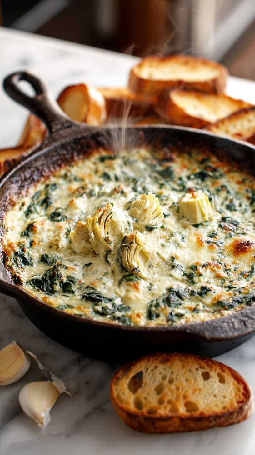 25 Hot Dip Recipes for Party Appetizers 52 Classic Spinach Artichoke Dip