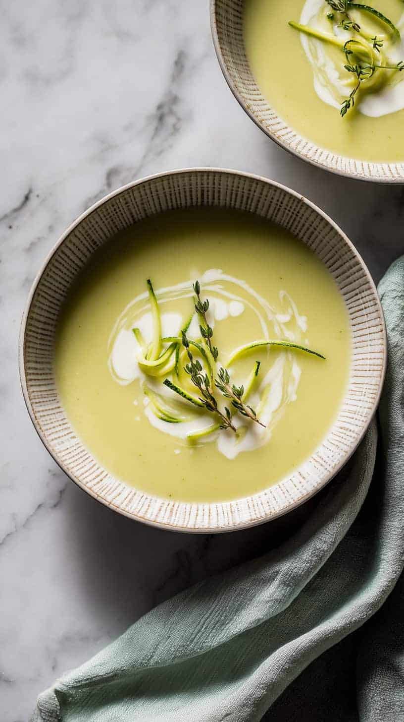 25 Healthy Soup Recipes Under 200 Calories for Busy Moms 15 Courgette Soup