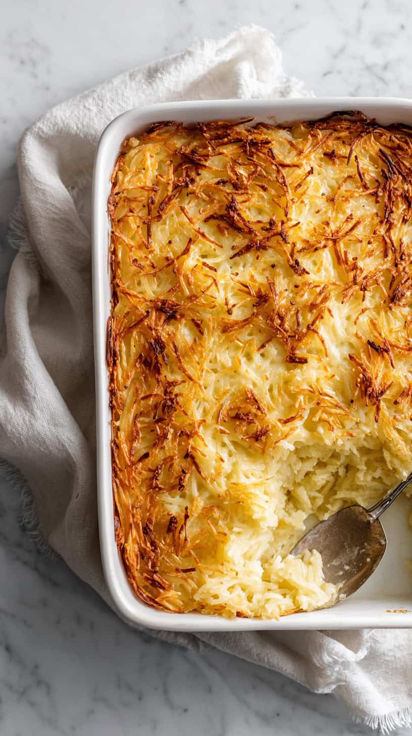 Crispy Hash Brown Casserole