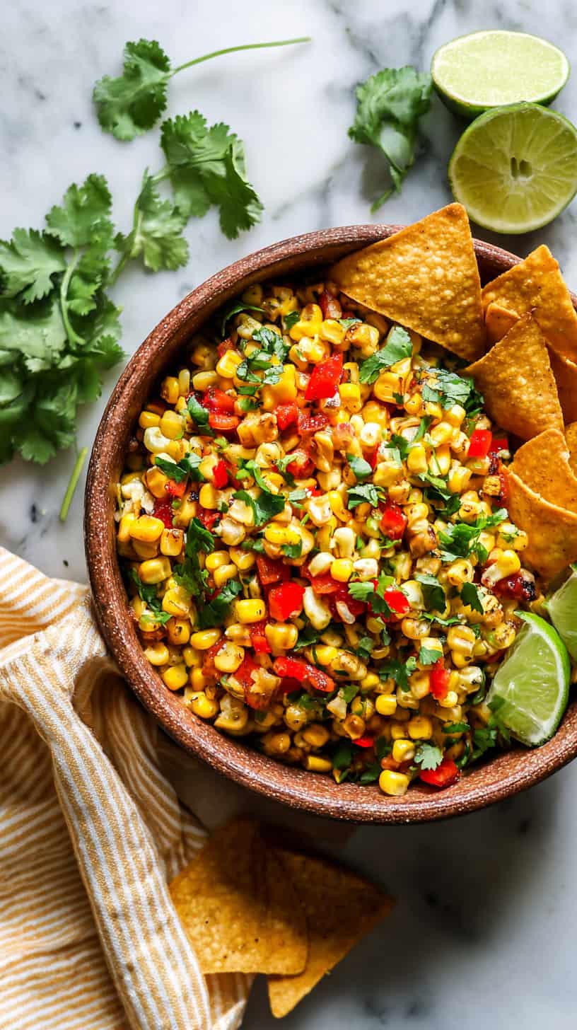 25 Hot Dip Recipes for Party Appetizers 63 Crunchy Corn Salsa