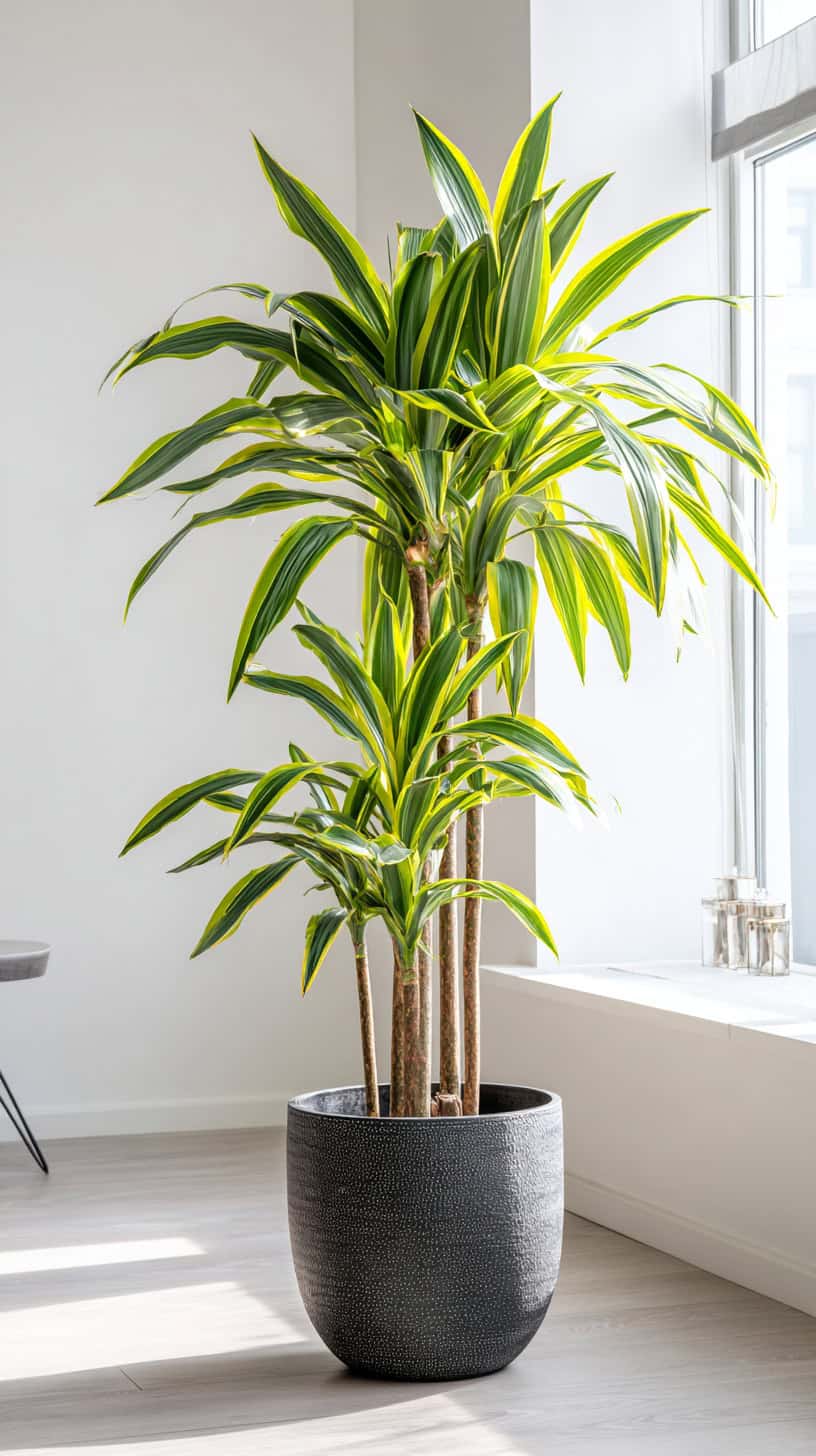20 Hard-to-Kill Low-Light Plants for Busy Moms 98 Dracaena Corn Plant