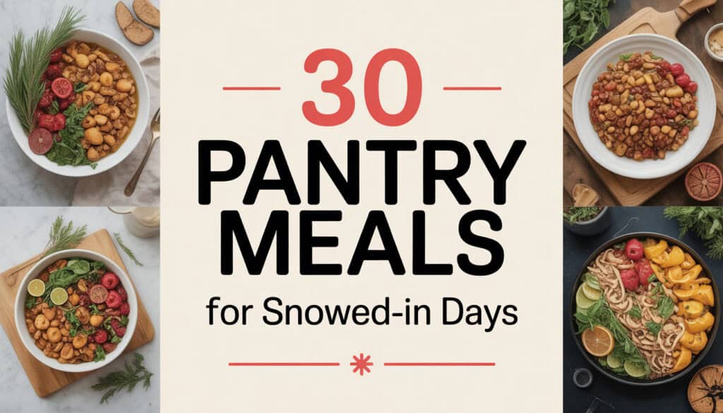 30 Pantry Meals You Can Make When You’re Snowed In for Days