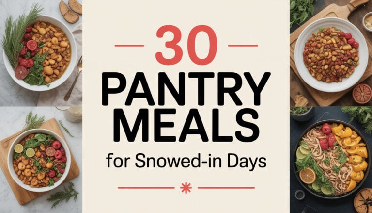 30 Pantry Meals You Can Make When You’re Snowed In for Days