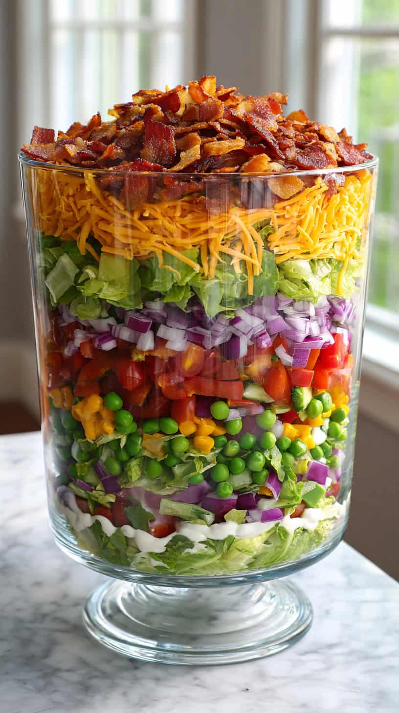 25 Church Potluck Favorites Everyone Requests 57 Fluffy Layered Salad