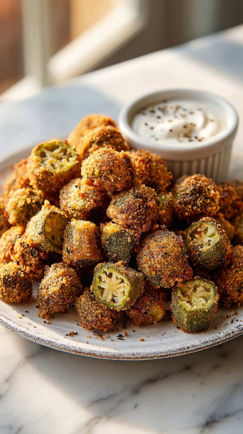 30 Copycat Cracker Barrel Recipes for Busy Moms 83 Fried Okra Appetizer