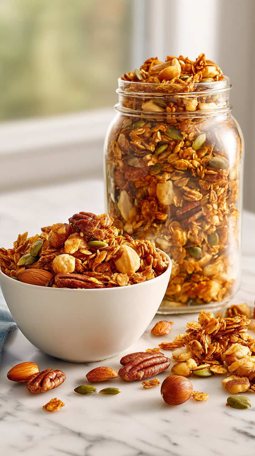 30 Sugar-Free Breakfast Ideas to Start Your Day Right 70 Low-Sugar Nut Granola