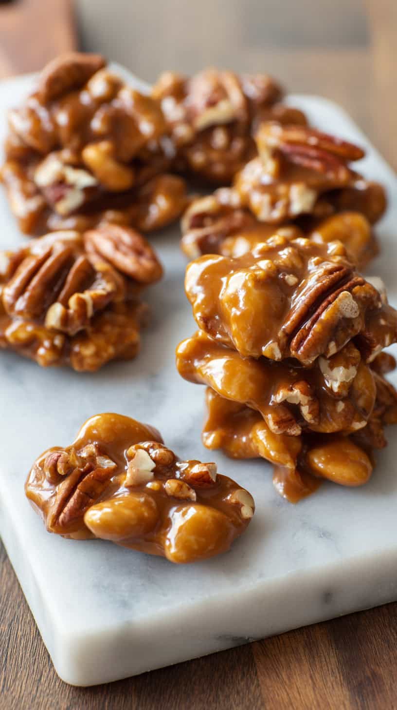 30 Sugar-Free Slow Cooker Desserts for Busy Moms 78 Maple Pecan Clusters