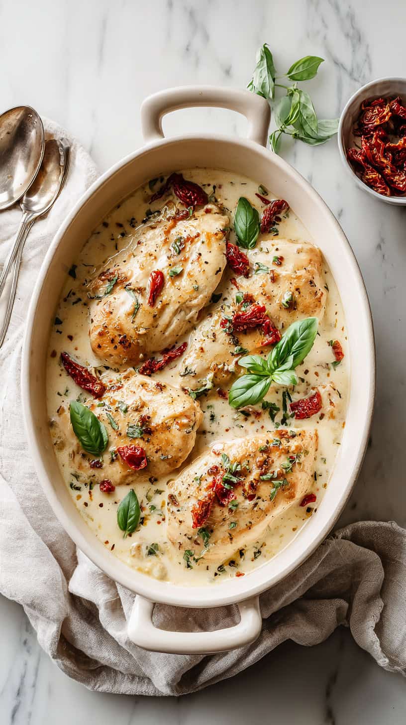 25 Dump-and-Bake Casserole Recipes for Busy Moms 52 Marry Me Chicken Casserole