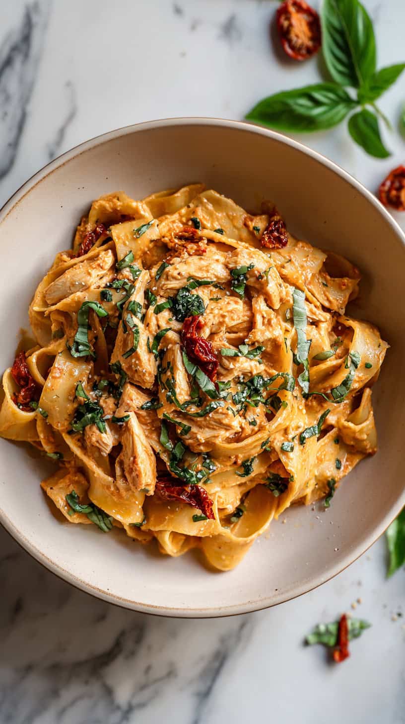 25 Rotisserie Chicken Dinner Ideas for Busy Moms 73 Marry-Me Chicken Pasta