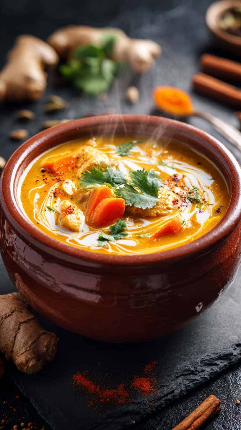 25 Healthy Soup Recipes Under 200 Calories for Busy Moms 23 Mulligatawny Soup