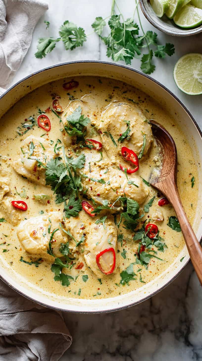 One-Pot Coconut Fish Curry
