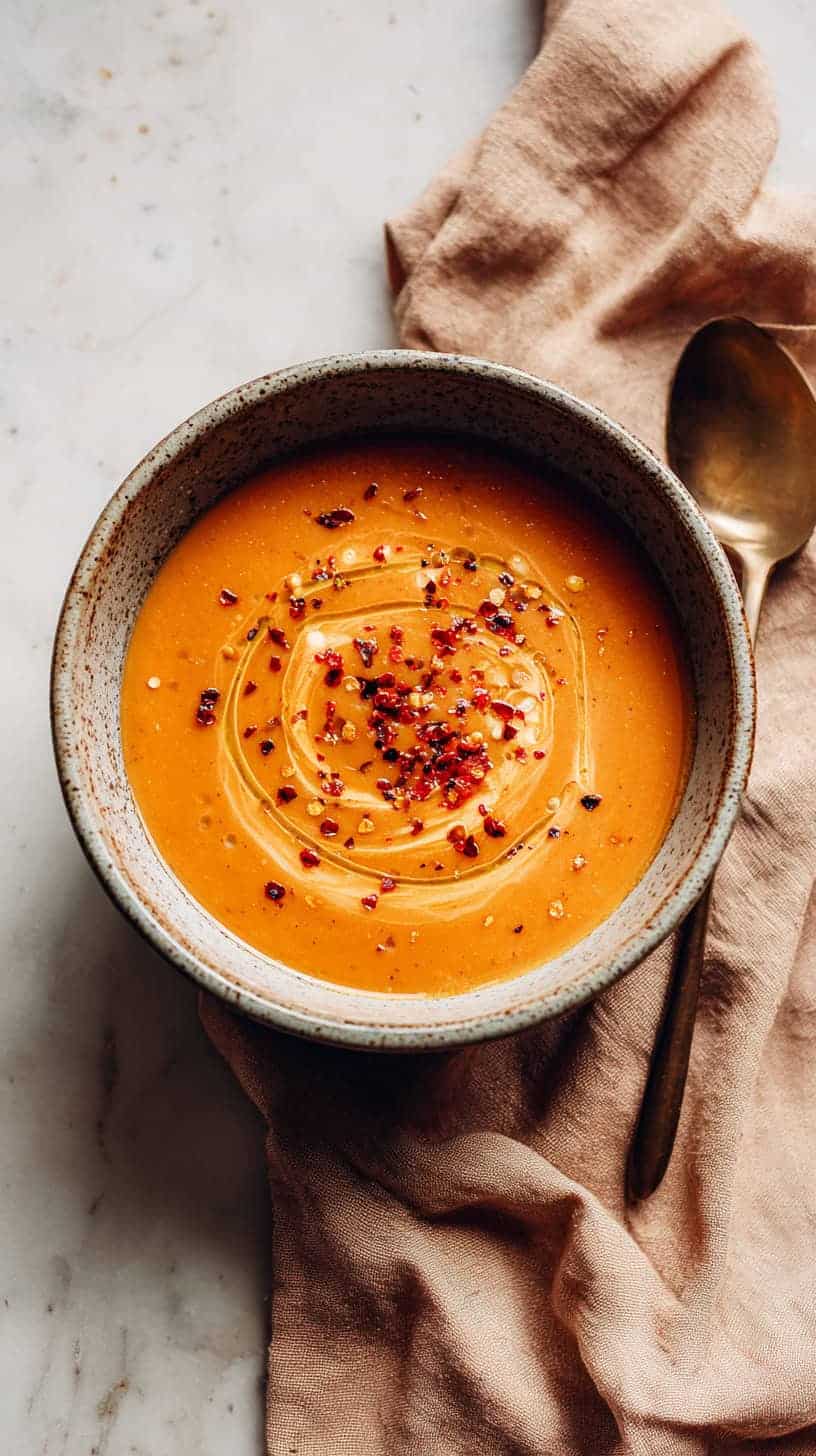 25 Healthy Soup Recipes Under 200 Calories for Busy Moms 11 Red Lentil Soup