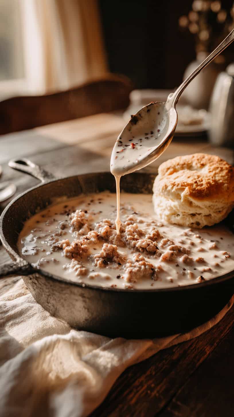 30 Copycat Cracker Barrel Recipes for Busy Moms 62 Sawmill Gravy for Breakfast
