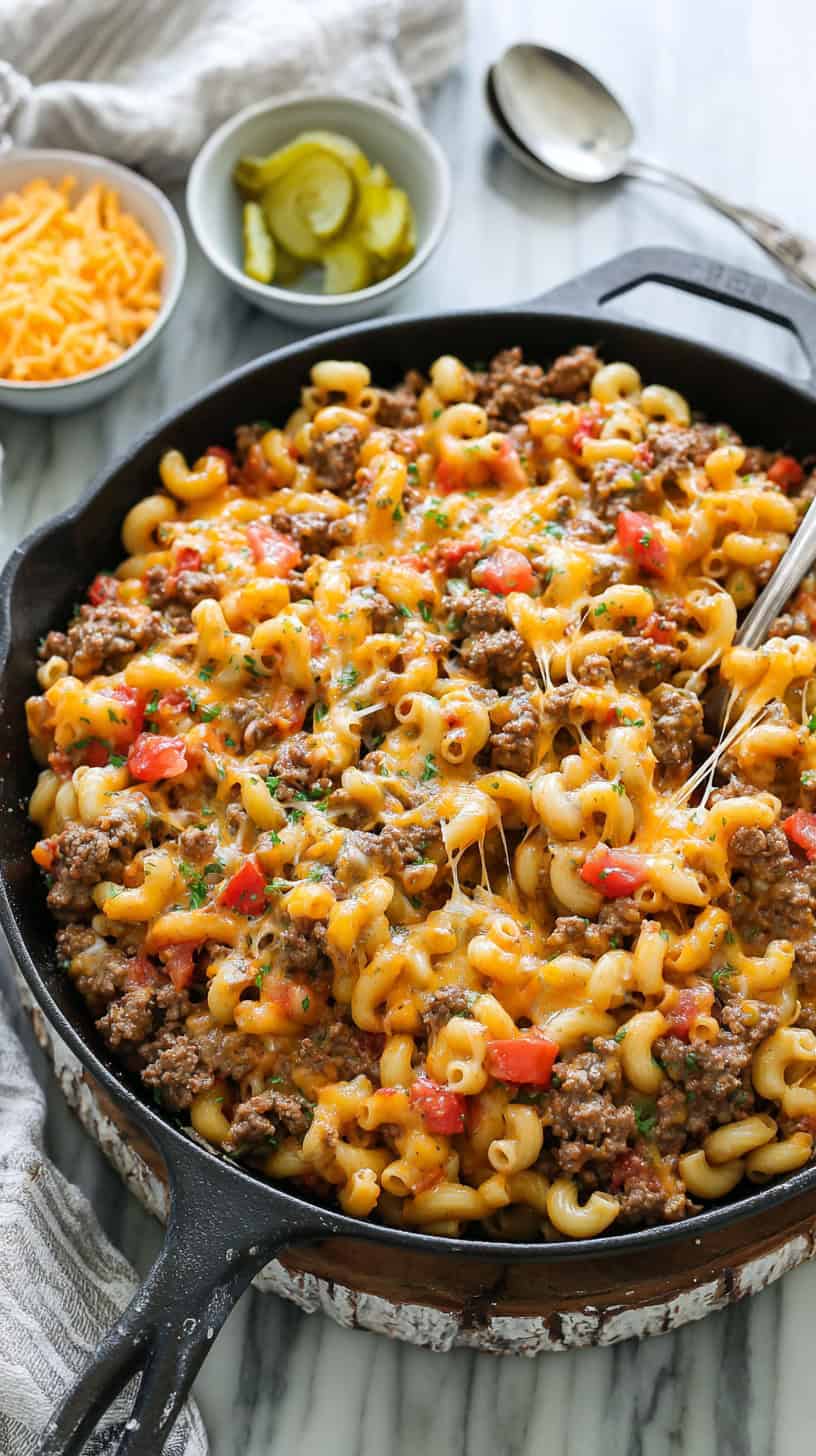 25 Church Potluck Favorites Everyone Requests 75 Skillet Cheeseburger Hotdish