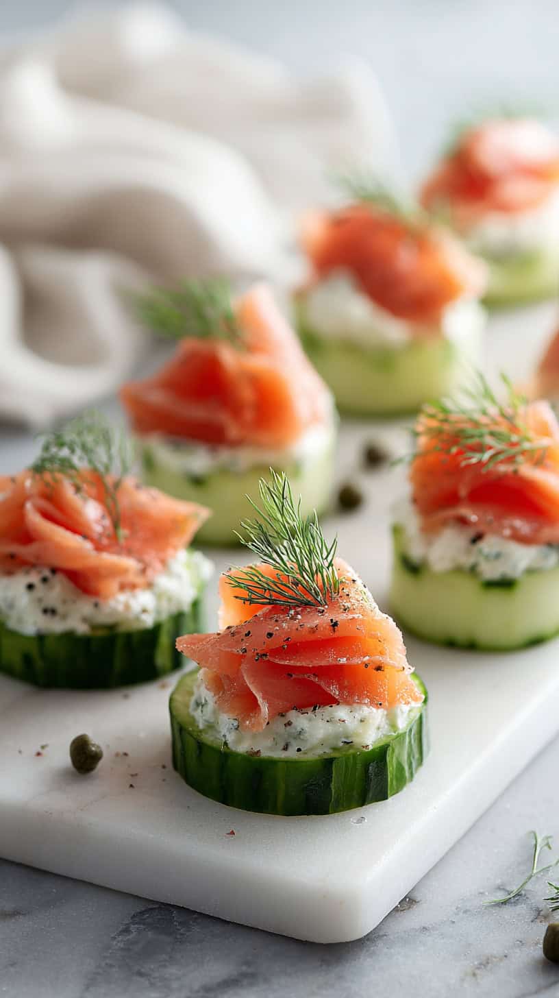 30 Sugar-Free Breakfast Ideas to Start Your Day Right 90 Smoked Salmon Cucumber Bites