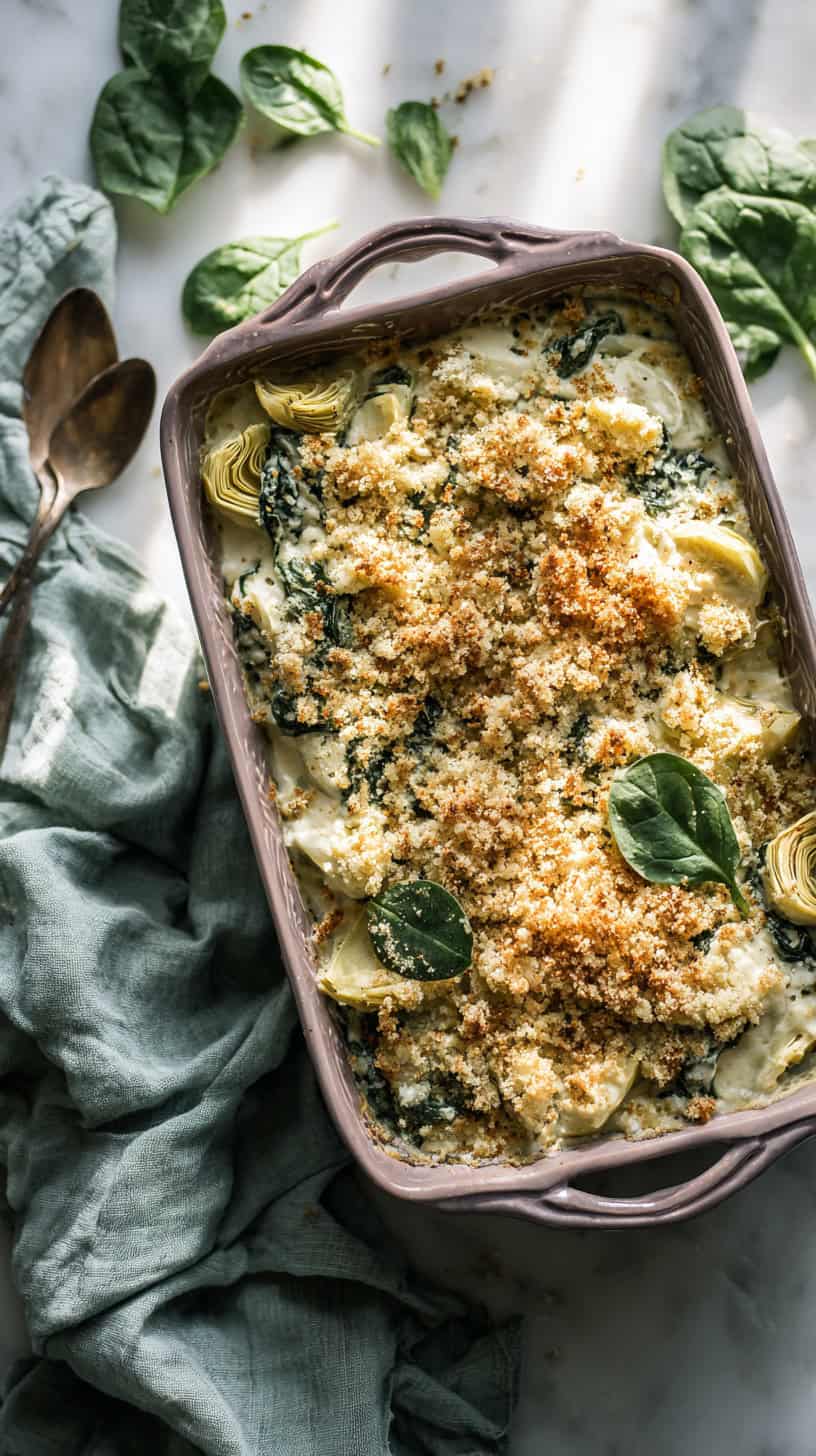 Spinach Artichoke Casserole