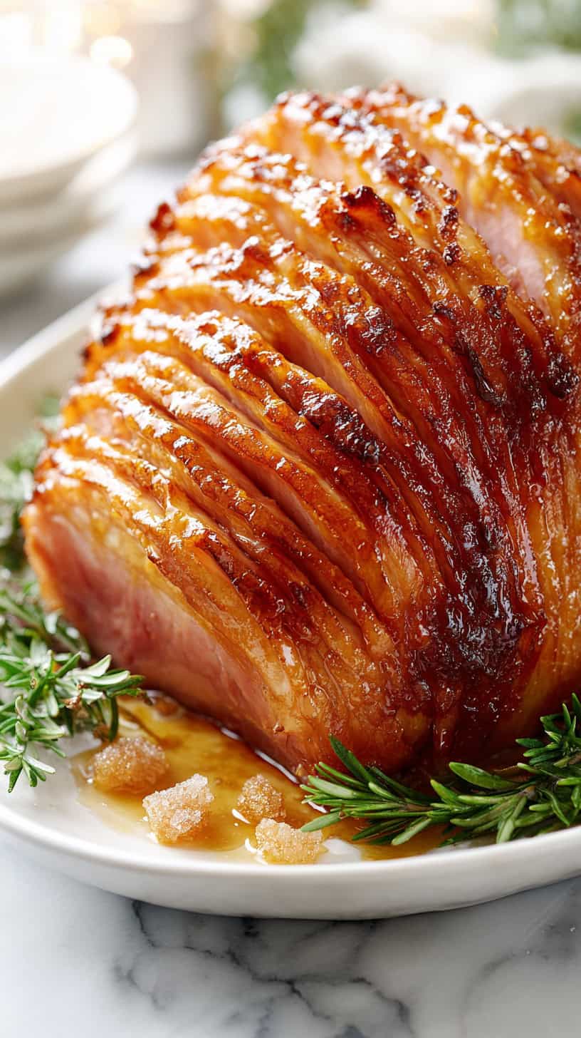 30 Copycat Cracker Barrel Recipes for Busy Moms 60 Sugar Cured Ham with Caramel Glaze