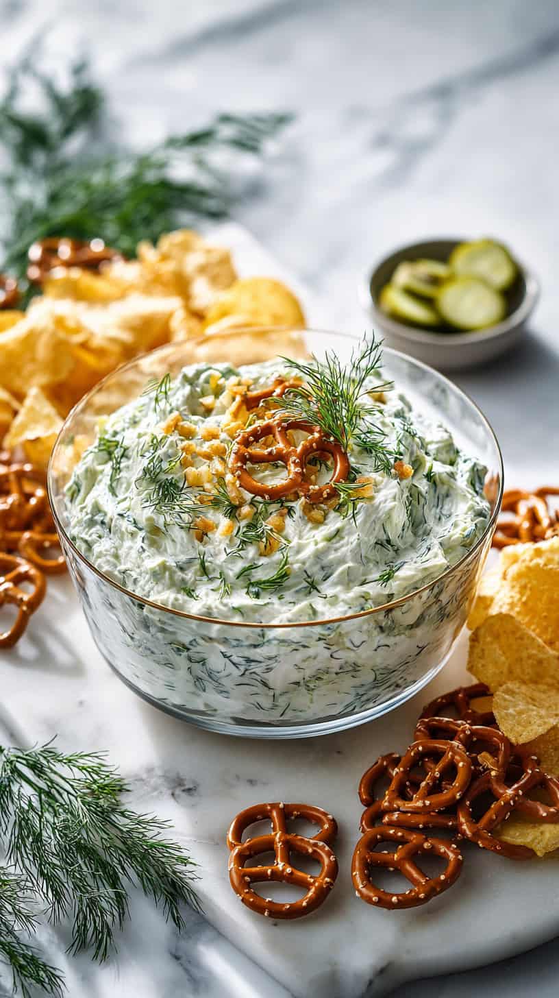 25 Hot Dip Recipes for Party Appetizers 66 Tangy Dill Pickle Dip