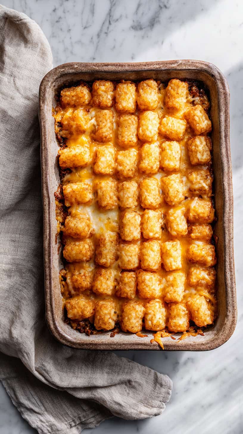 Tater Tot Breakfast Casserole