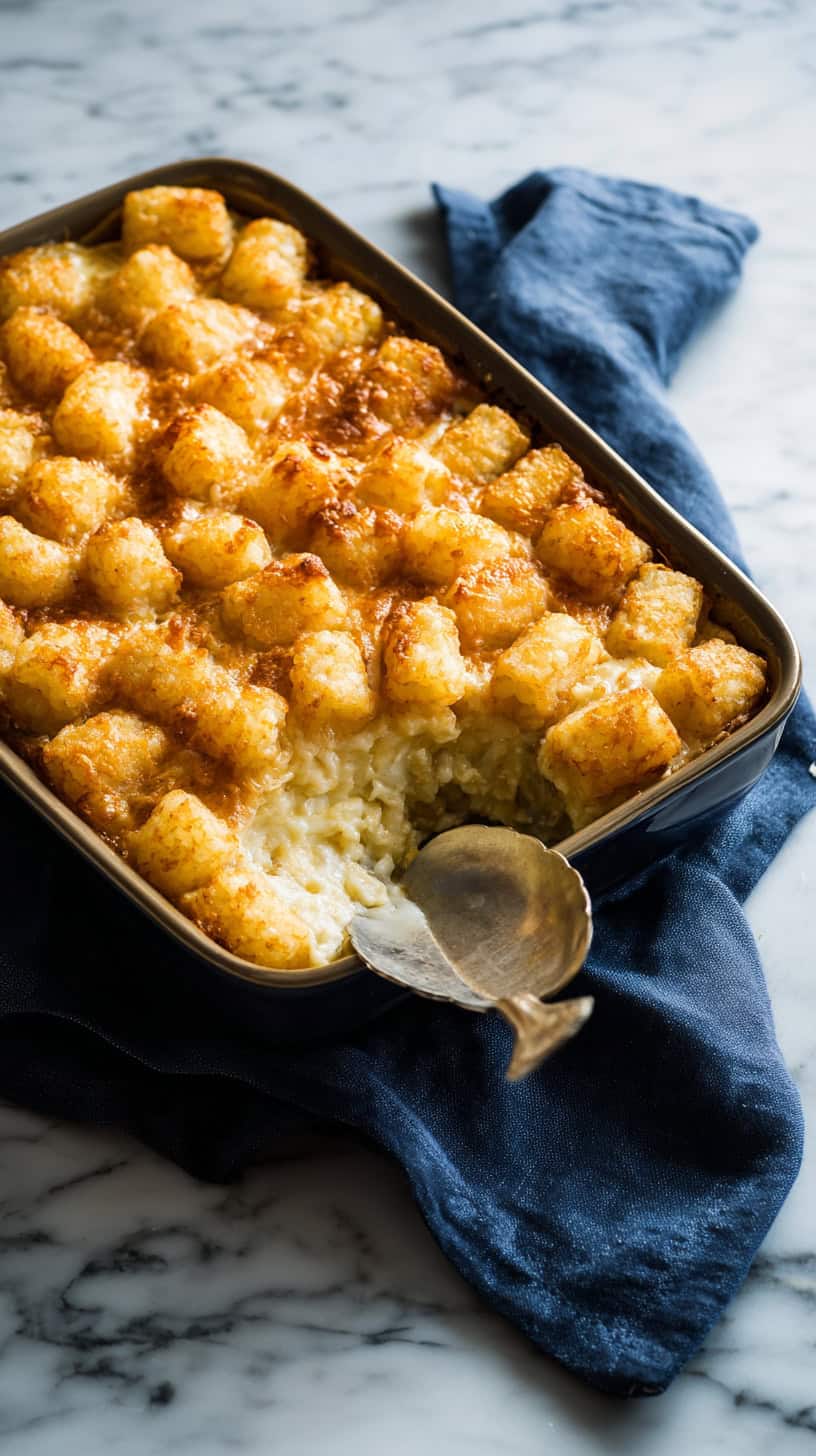25 Potluck Recipes That Travel Well 17 Tater Tot Casserole