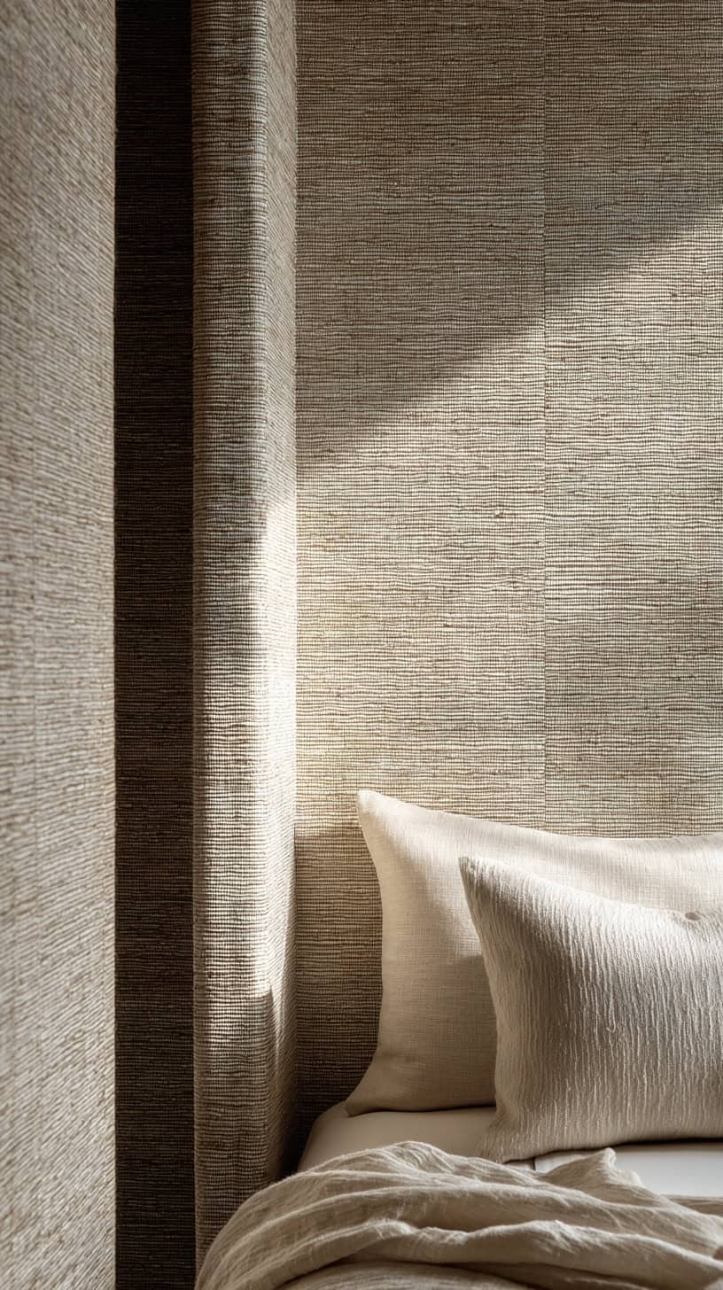 15 Cozy Guest Room Ideas That Feel Like a Hotel 68 Textured Neutral Walls