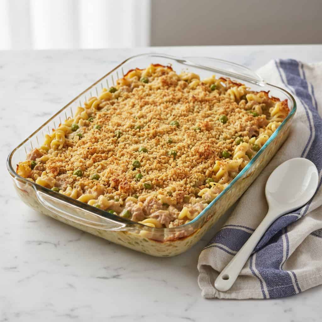 30 Pantry Meals You Can Make When You're Snowed In for Days 154 Tuna Noodle Casserole