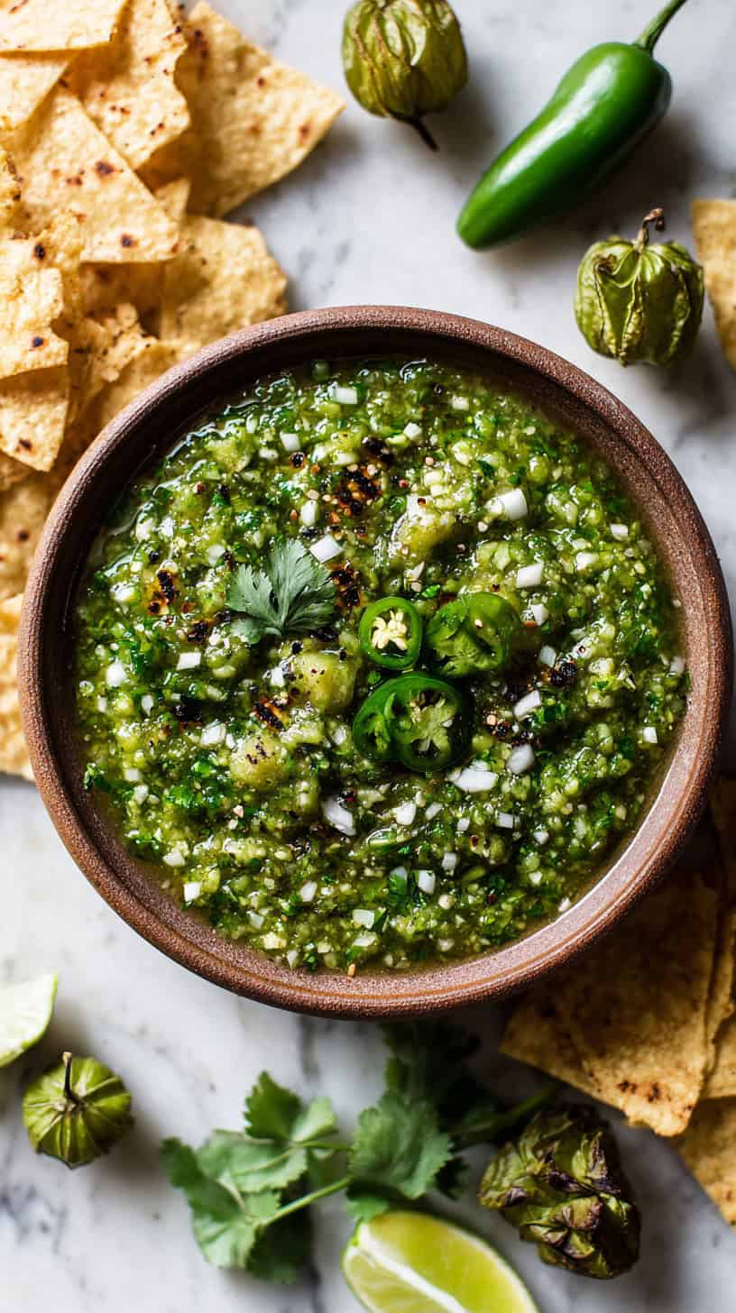 25 Hot Dip Recipes for Party Appetizers 57 Zesty Tomatillo Salsa Verde