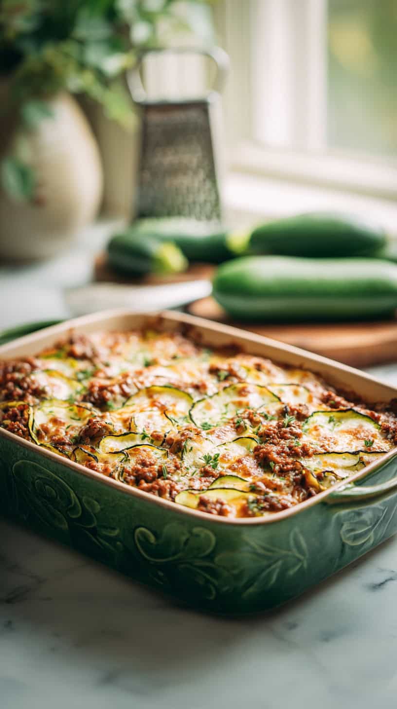 Zucchini Beef Casserole